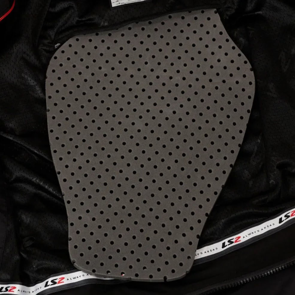 Campera LS2 Shadow Hombre Negro / Gris